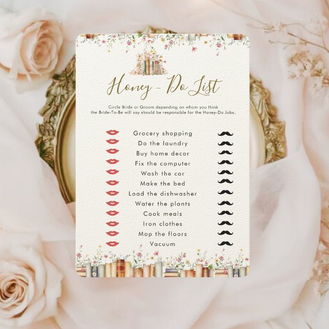 Rustikaler Blumenhonig - Liste der Brautpartys (Von Creator hochgeladen)