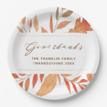 Rustikaler Dankeschön Herbstlaub Erntedank