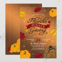 Rustikaler Erntedank Herbstlaub Türkei Pumpkin