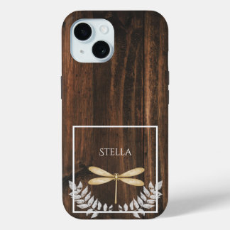 Rustikaler Golddragonfly Personalisiert Case-Mate iPhone Hülle