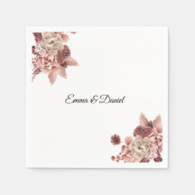 Rustikaler Herbst blüht Wasserfarbe