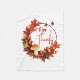 Rustikaler Herbst dank Fleece Blanket