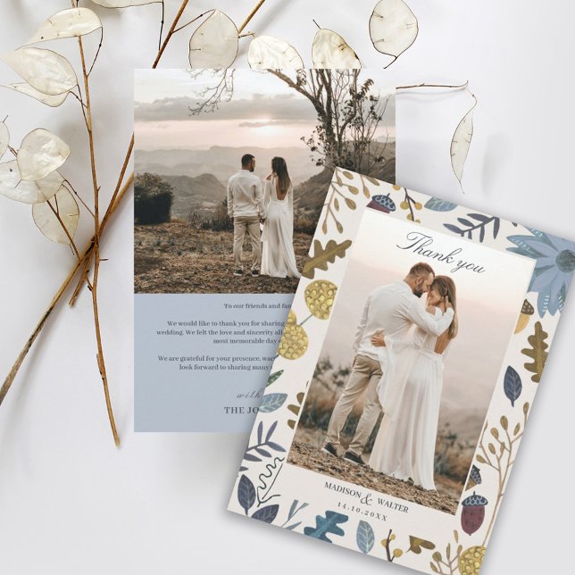 Rustikaler Herbst verlässt Hochzeit im Herbst dank Einladung (Von Creator hochgeladen)