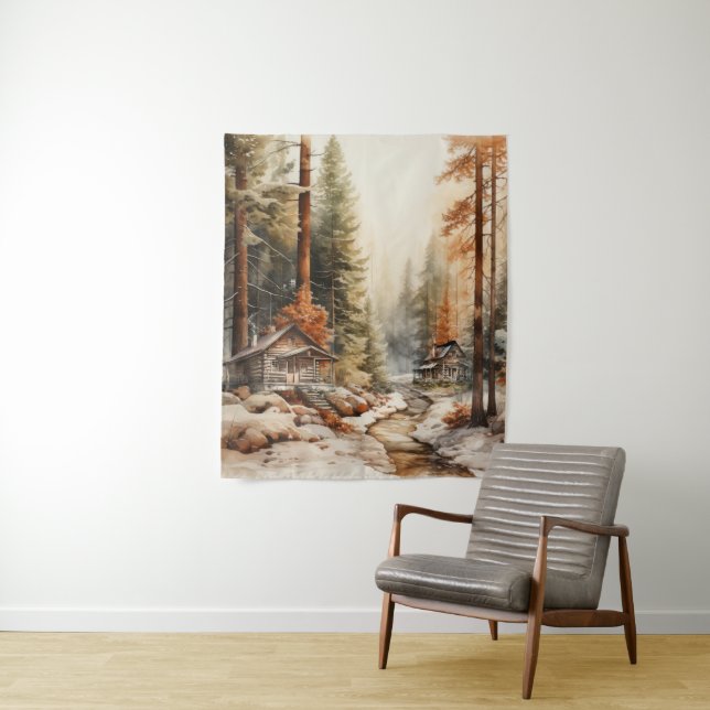 Rustikaler Herbst Wandteppich (Beispiel)