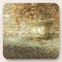 Rustikaler Herbstgarten Getränkeuntersetzer