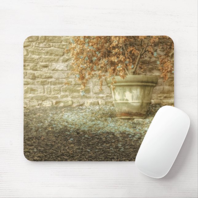 Rustikaler Herbstgarten Mousepad (Mit Mouse)