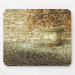 Rustikaler Herbstgarten Mousepad