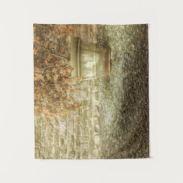 Rustikaler Herbstgarten Wandteppich