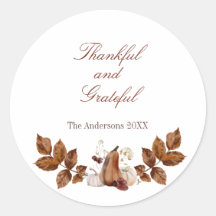 Rustikaler Herbstkürbis vielen Dank