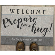 Rustikaler Individuelle Name "Prepare for a Hug" W