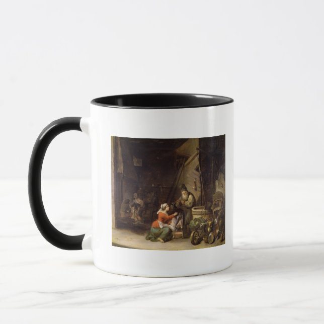 Rustikaler Innenraum Tasse (Links)