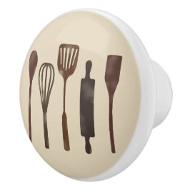 Rustikaler Küchenzieher Pull Keramikknauf