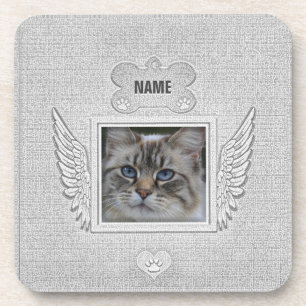 Rustikaler Look Grauer Stone Mouse Pad Untersetzer