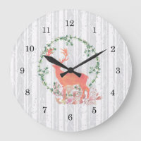 Rustikaler Reindeer Boho Wassercolor