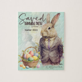 Rustikaler Retro-Vintager Kanincheneier