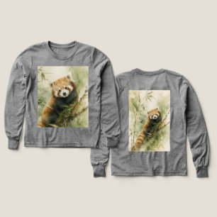 Rustikaler Roter-Panda-Charm