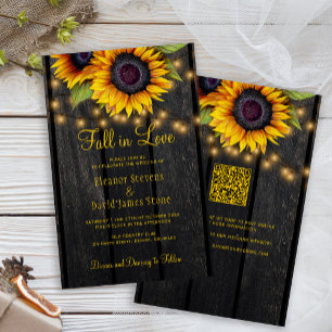 Rustikaler Rückgang der Liebe QR-Code in einer Hoc