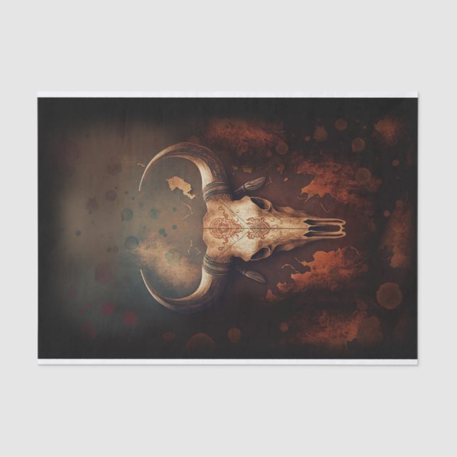 Rustikaler Rustikaler Rübenskulpf Seidenpapier (Vorderseite)