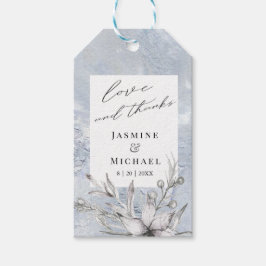 rustikaler Schablone Geschenkanhänger