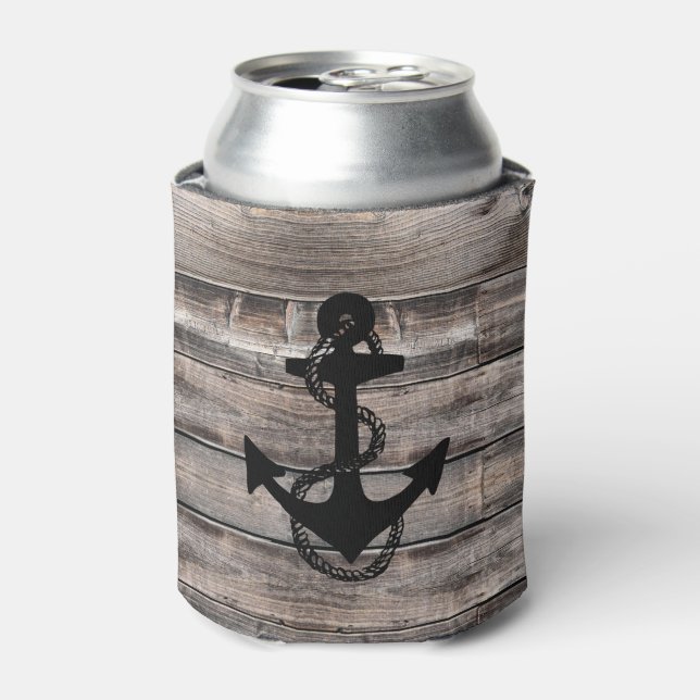 rustikaler schicker nautischer ANCHOR | Dosenkühler (Kanne Vorderseite)