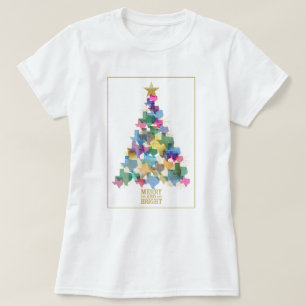 Rustikaler Texas Weihnachtsbaum T-Shirt