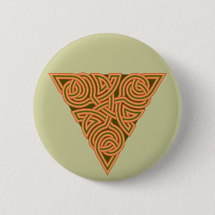 Rustikaler Triangle-Rundknopf Button