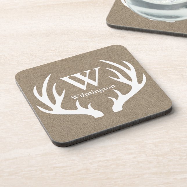 Rustikaler Untersetzer (Linke Seite)