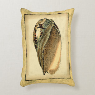 Rustikaler Vintager Seashell Zierkissen