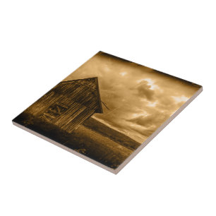 rustikaler Western Bauernhof Alte Scheune Fliese