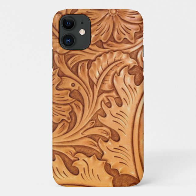 Rustikaler Western Case-Mate iPhone Hülle (Rückseite)