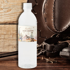 Rustikaler Western Cowboy Babydusche
