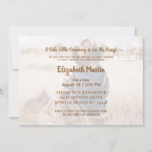 Rustikaler Western Cowboy Babydusche