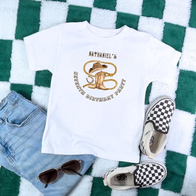 Rustikaler Western Cowboy Sie werden gewollt Tri-Blend Shirt (Von Creator hochgeladen)