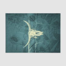 Rustikaler Western Dunkle Aquamarine Sonnenblumen 