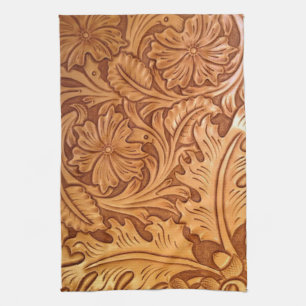 Rustikaler Western Geschirrtuch