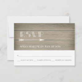 Rustikaler Whimsy - UAWG Response Card. RSVP Karte