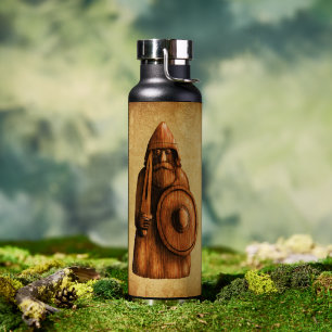 Rustikaler Wikinger Trinkflasche