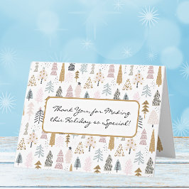 Rustikaler Winterbaum Urlaub dank Karte