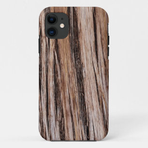 Rustikaler Zedernholz Naturbaum im Freien Muster Case-Mate iPhone Hülle