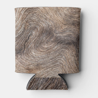 Rustikales altes Holz, texturierter Hintergrund Dosenkühler