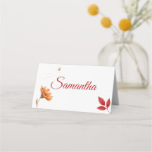 Rustikales Aquarell-Herbstlaub Thanksgiving