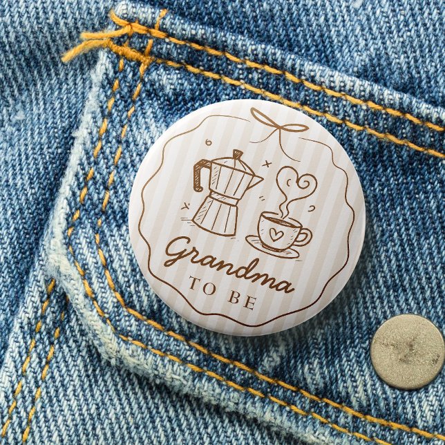 Rustikales Baby braut Kaffee Oma, um Knopf zu sein Button (Von Creator hochgeladen)