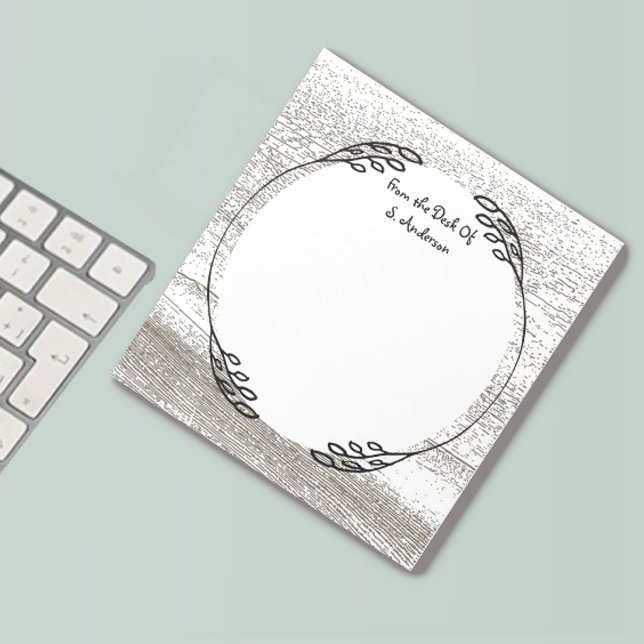 Rustikales Barnwood-Muster Notizblock (Von Creator hochgeladen)