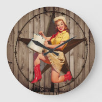 rustikales BarnWood Texas Stern-Westernlandcowgirl