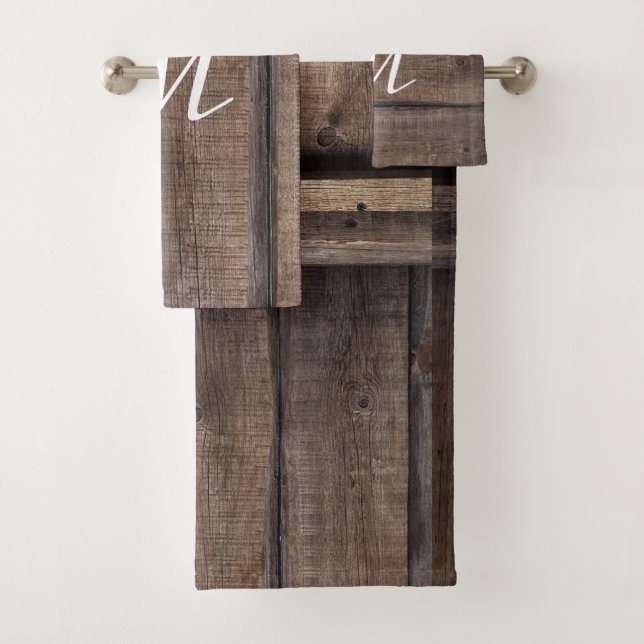 Rustikales Bauernhaus  Badhandtuch Set (Insitu)