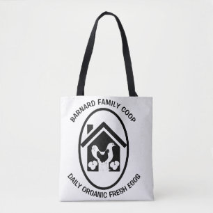 Rustikales Bauernhaus Bio Frische Eier Hühnergesch Tasche
