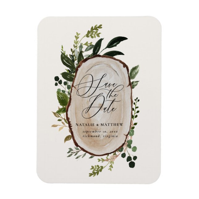 Rustikales Bauernhaus elegante Herbstauszeit Magnet (Vertikal)