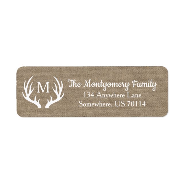 Rustikales Bauernhaus Land Hirsche Antler Imitate  (Vorne)