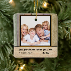 Rustikales Bauernhaus Planks Familienurlaub Foto Keramikornament