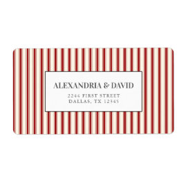 Rustikales Bauernhaus Vintag Red Ticking